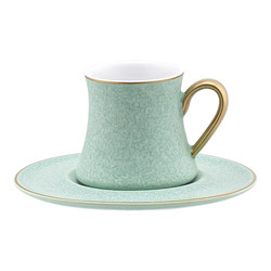 Matt Golden Handle Ceramic Tea Fashion Coffee Cups Mugs