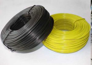 Quality Yellow Green PVC Coated Gi Wire 4mm Plastic Coated Steel Wire wholesale