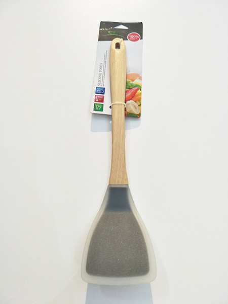 Silicone Kitchen Utensil Set Spaghetti Server Soup Ladle Slotted Spoon Slotted Turner skimmer turner spoon