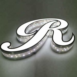 China Aluminum Trim Cap Channel Letter Sign Front Lit 6500K 4500k on sale