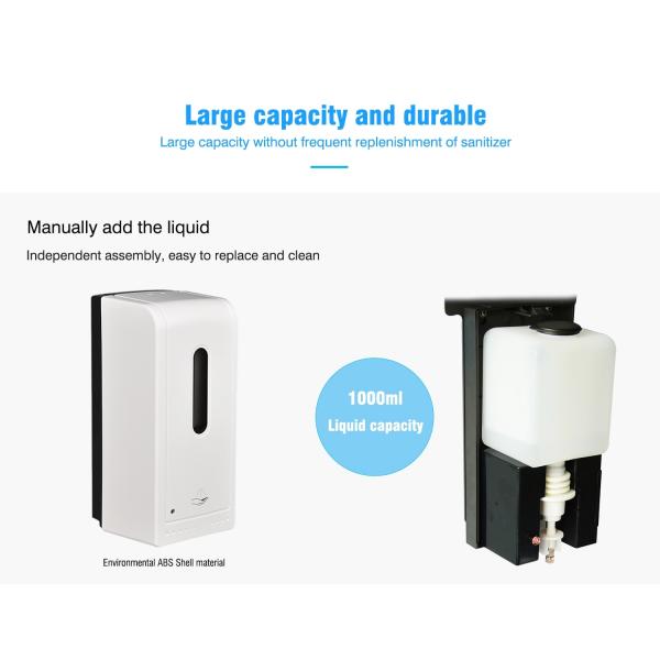 Europe Top Sale 1000ml Floor Standing Automatic Spray Hand Soap Dispenser Sanitizer Gel