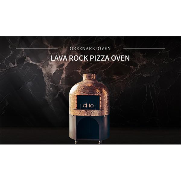 Custom Volcanic Stone Pizza Oven 500-600℃ with 15kw Power