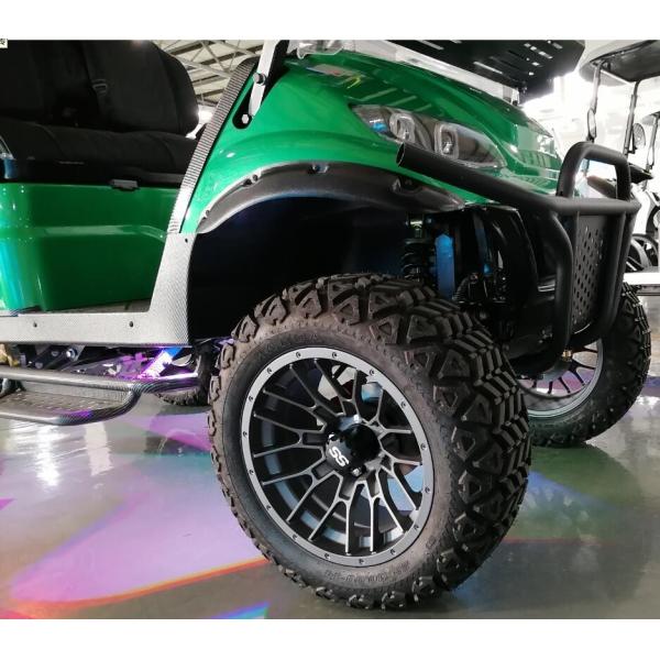 OEM ODM Electric Golf Carts 4 Wheel Disc Brake Mini 10 Inch IP66 Display 4 Seater