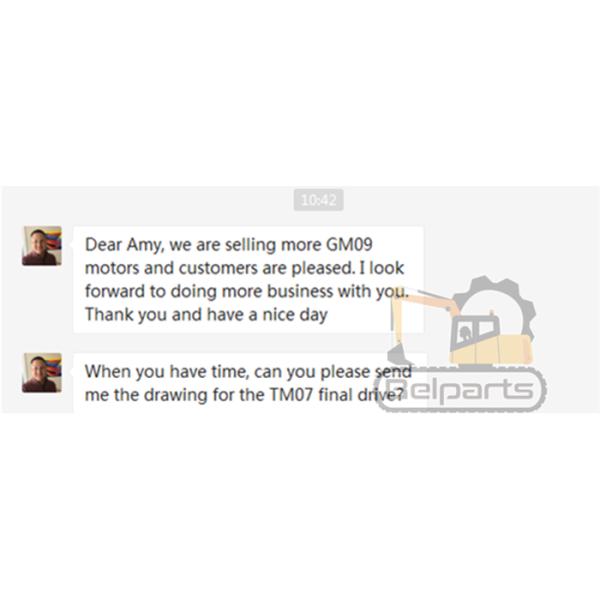 Belparts Hydraulic Gear Pump For Komatsu PC78-6EO Excavator Hydraulic Spare Parts 708-3T-04620