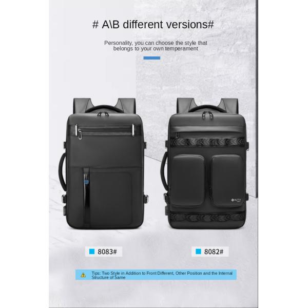 ISO9001 Multifunctional Oxford Business Trip Backpack 30*27*46cm