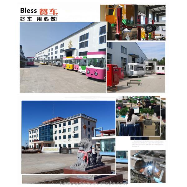 2022 6M Unique Design Catering Mobile Food Truck for Cold Drink and 55km Range Electric