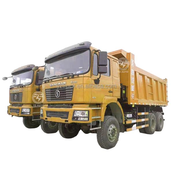 6x4 Drive Wheel LHD RHD 20T Dump Truck With 10 Tire Number And 17370kg Payload
