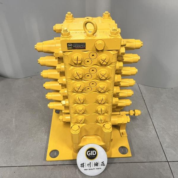 Tokugawa Hydraulic Remanufacturing GID Hydraulic Main Control Valve Assembly 723-57-11700 For Komatsu PC130-7 PC130-7K Excavator.