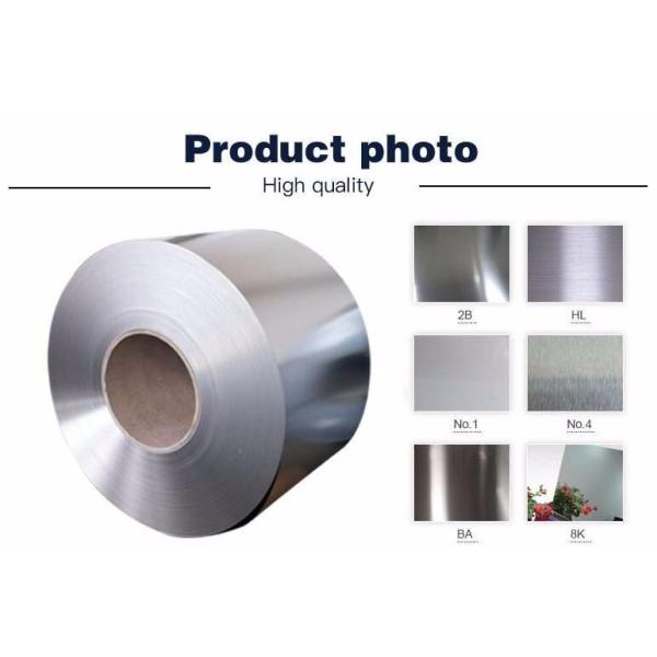 DIN 1.4305 AISI 304 Stainless Steel Coil Cold Rolled 20 - 1500mm