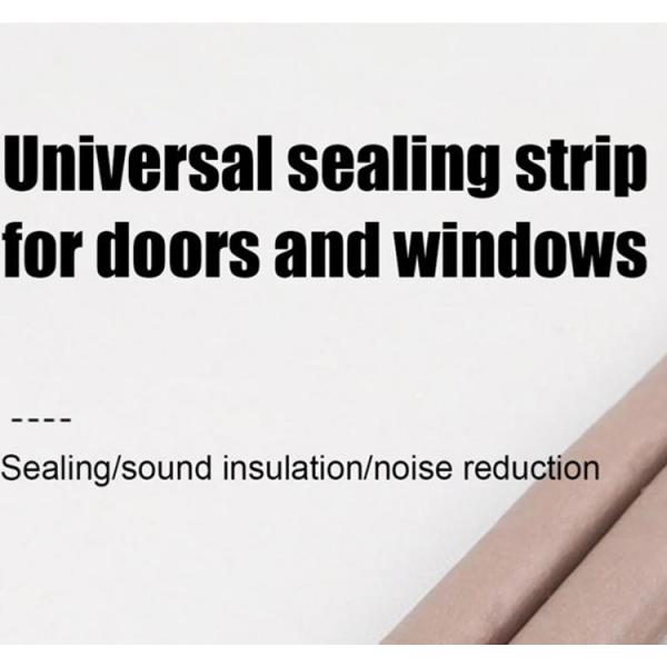 Anti-Collision Window Joint Stick-On Glass Seal Strip Windproof Door and Window Sealing with Custom Cutting & Moulding Services