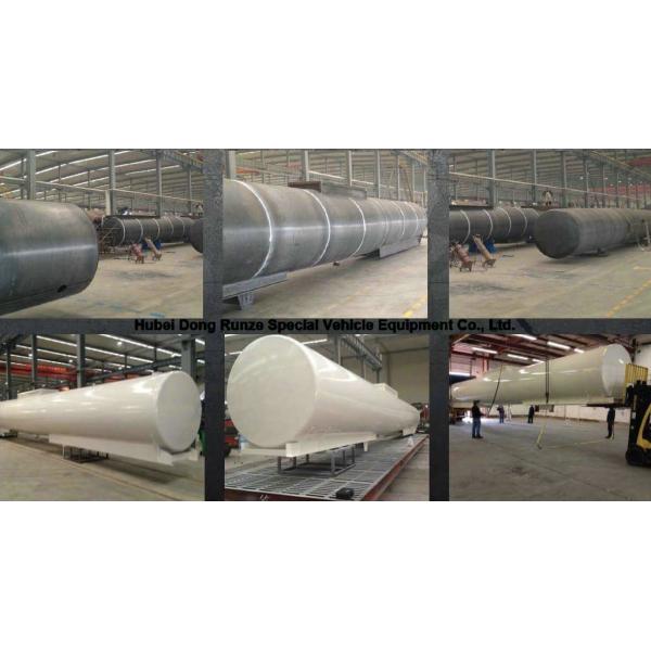 2 Axles Sewer Vacuum Suction Semi Trailer For Off Road And Oil Field Operation 20000L