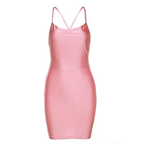 OEM maufactory 2023 custom apparel spring and summer women's new fashion sleeveless short v -neck dress
