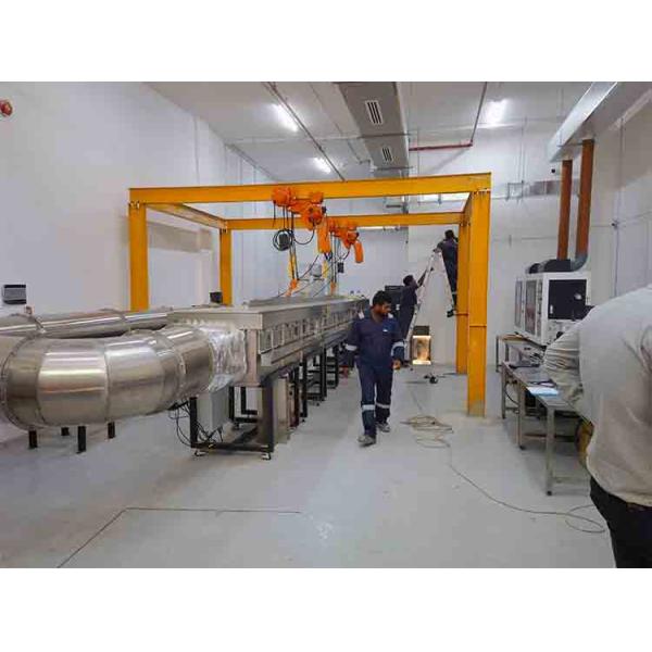 UL910 ASTM E84 Flame Propagation Test Device Long Steiner Tunnel Furnace AC220V