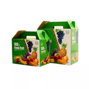 Quality CMYK Fruit Packaging Boxes Custom Made Corrugated Fruit Box wholesale