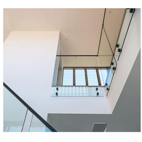 Outdoor Aluminum Balustrade Glass Fence Laminated Glass Balustrades