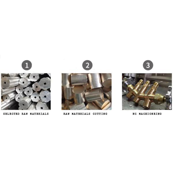 OEM Hvac Commercial Refrigeration Repair Parts R12 Brass Pressure Gauge