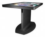 Indoor Smart Multi Touch Screen Table With 1.8 Cm Super Thin HD Lcd Screen