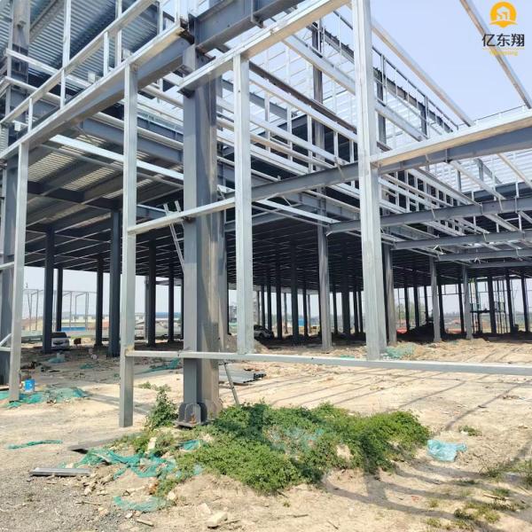 Prefab Industrial Steel Buildings with Aluminum Alloy Windows