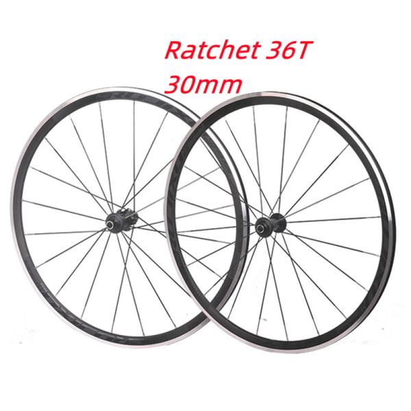 36T Ratchet 700c Tubeless Disc Wheelset 30/40/50mm Depth Clincher Rim Spokes Pillar 1423