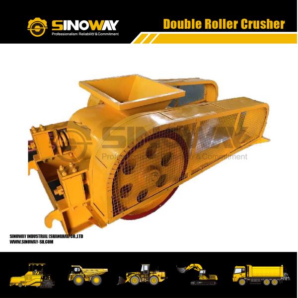 Counter Roll Crusher / Double Roller Crusher 2PG610×400 75r/min Rotating Speed
