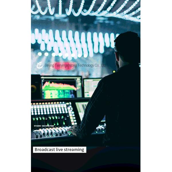 Private Mold 24 Inch Television and Broadcast Studio Teleprompter with 1 Set Remote