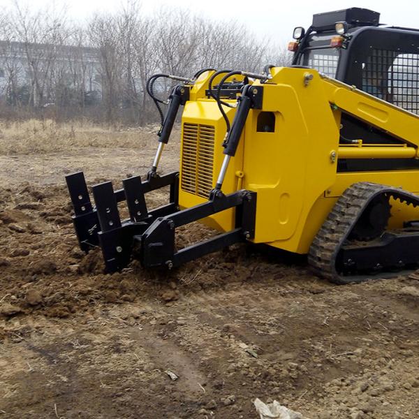 2800kg Capacity Mini Skid Steer Loader with Hydraulic Control System and Versatility