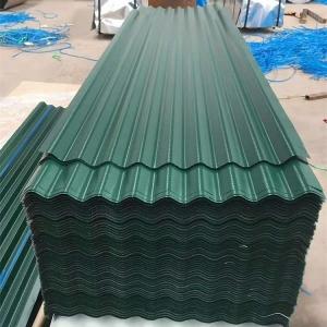 China GB Z80 RAL5015 600mm Pre Painted Galvalume Sheet 0.5mm Metal Roofing Sheets on sale