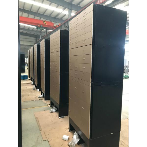 Number Printed ISO Certificate 10mm Safe Deposit Locker Aluminium Alloy