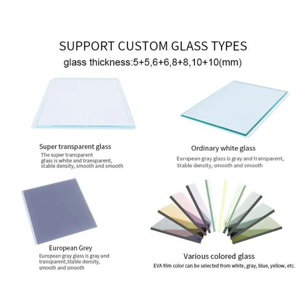 Switch Control 6 6 Thickness Tempered Glass Smart Home Switch Panel for Villa and Hotel