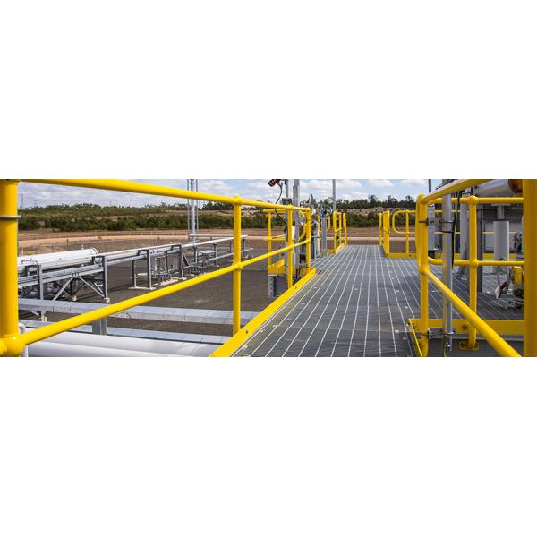 Metal Building 32x5mm Q235 Galvanized Steel Grating