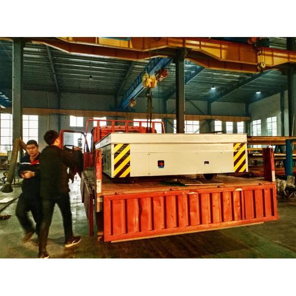 10t Material Handling Turntable 360 Degree Free Rotation Transfer Bogie To Rotate Trailer