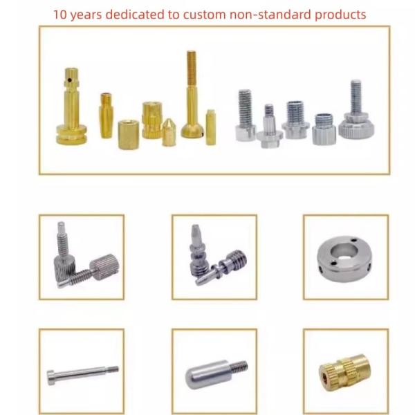 316L Stainless Steel Metal Accessories CNC Lathe Milling Processing