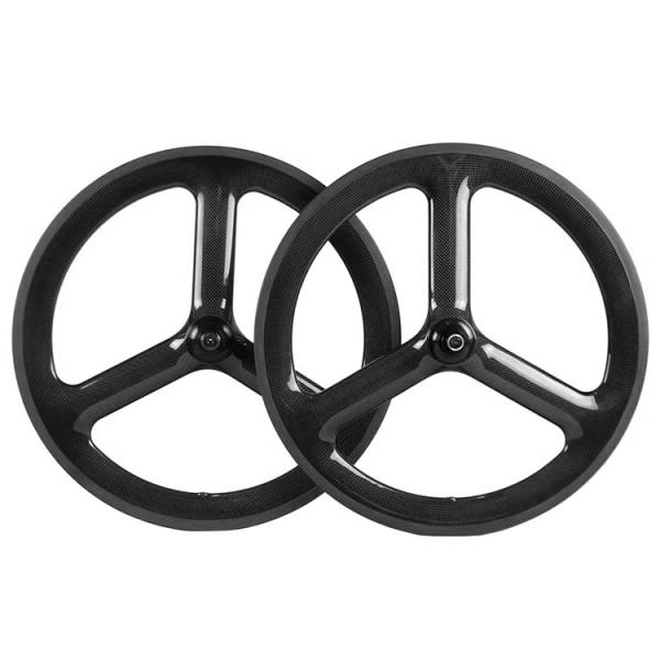 3 Spoke 20 Inch Bike Wheelset Road Track 20" 451 wheelset For V Brake And Disc Brake