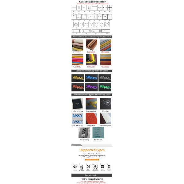 Flower Jewelry Box Necklace Ring Jewelry Box With Roses For Valentine'S Day Surprise