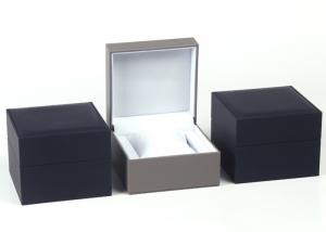 China Recyclable Mens Watch Gift Box , High Gloss Single Plastic Wrist Watch Box on sale
