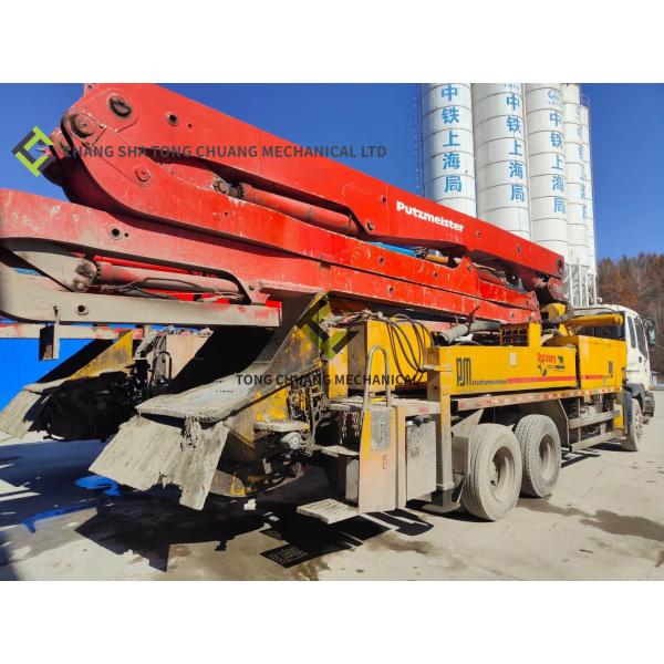 In 2008 Re Manufactured Used Concrete Pump Truck Putzmeister 38 Meter