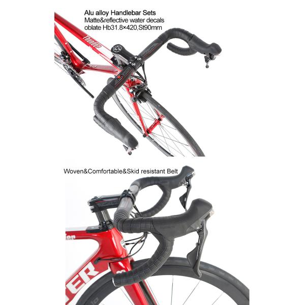 RETROSPEC SENSAH -11S 700c 25c Carbon Fiber Frame Twitter Road Bike 22speed Racing Bicycle for Men ISO9001 Certified