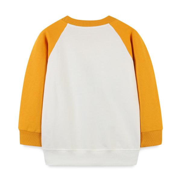 Custom thick children's 100% cotton pullover cartoon shirt toddler long-sleeved sweatshirt toddler boy clothing