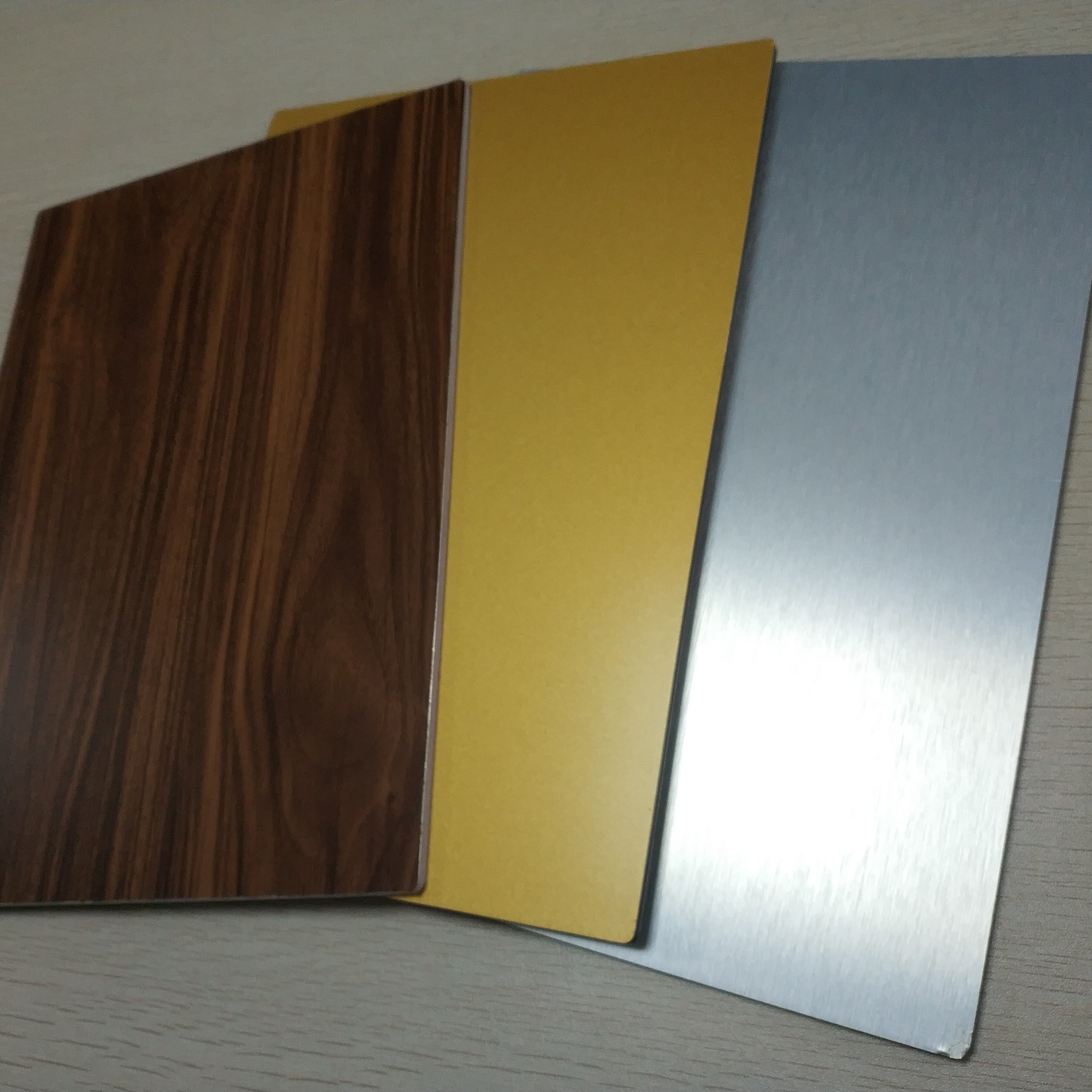 Quality 304 316 Brushed Embossed Stainless Steel Plastic Composite Panels , Composite Metal Panel wholesale