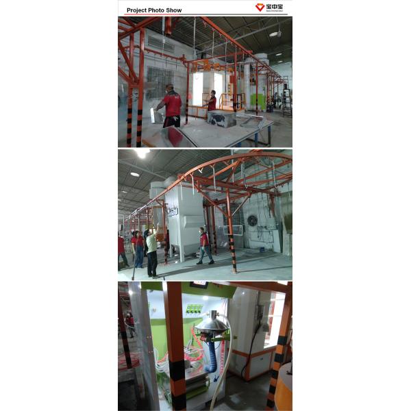 Powder Coating Line Automatic Spray Gun For Metal Factory Powder Coating Oven