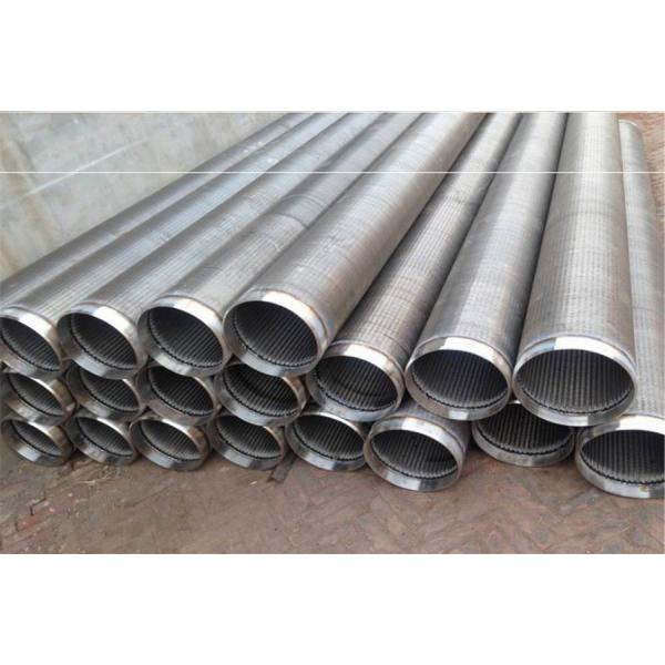 0.1mm Continuous Slot Screen 4m Length AISI 316 Johnson Well Screen