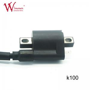 Quality Black K 100 Replacing Ignition Coil , Plastic 12v Ignition Coil wholesale