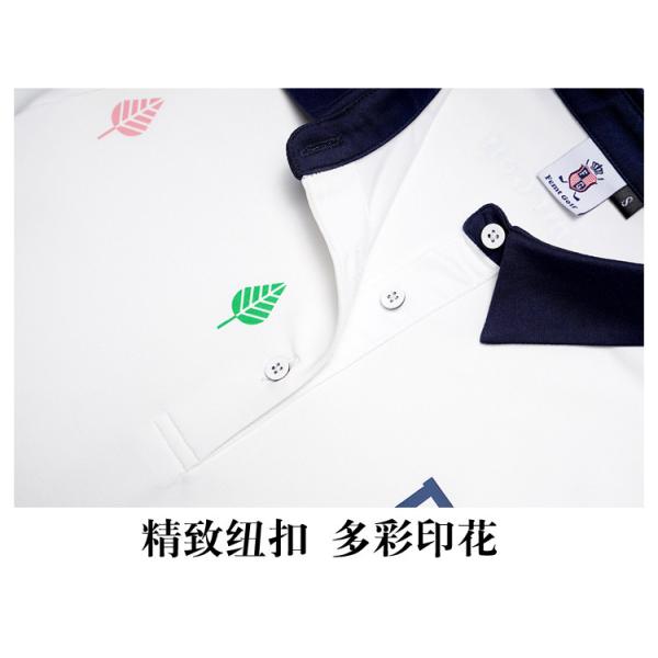 Autumn Golf Shirt Long-Sleeved Sports T Shirt Casual Printed Polo for Women