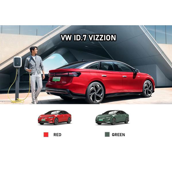 2024 0km Used Car VW id.7 VIZZION 518Km Electric Car Vehicle Energy Car Seats 5 Seats Level Compact SUV