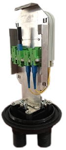 24 Fibers FTTH Closure , Heat Shrinkable Joint Closure 300 X 188 Mm