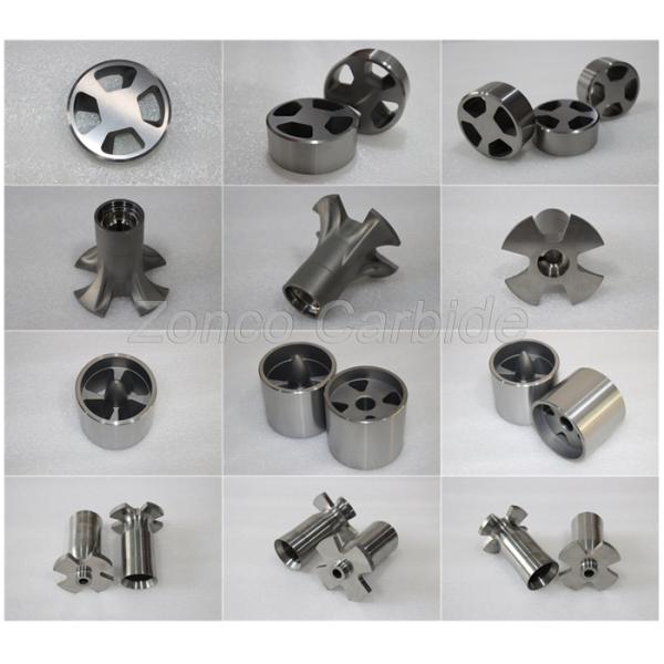 Customized Carbide Valve Plate / Valve Flap / Disc Erosion Resistance