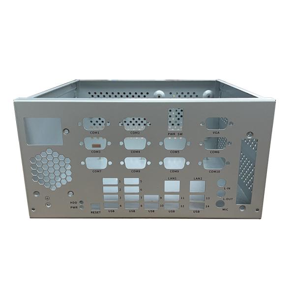Custom Powdercoat Stainless Steel Sheet Metal Enclosure with 0.01-0.05mm Tolerance for Computer Case