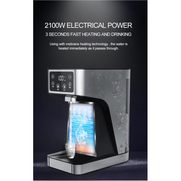 2100W Desktop Hot Water Dispenser , Multiscene Counter Top Hot Water Dispenser