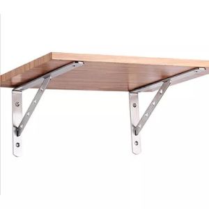 Custom Stainless Steel Casting L Shaped Metal Shelf Bracket