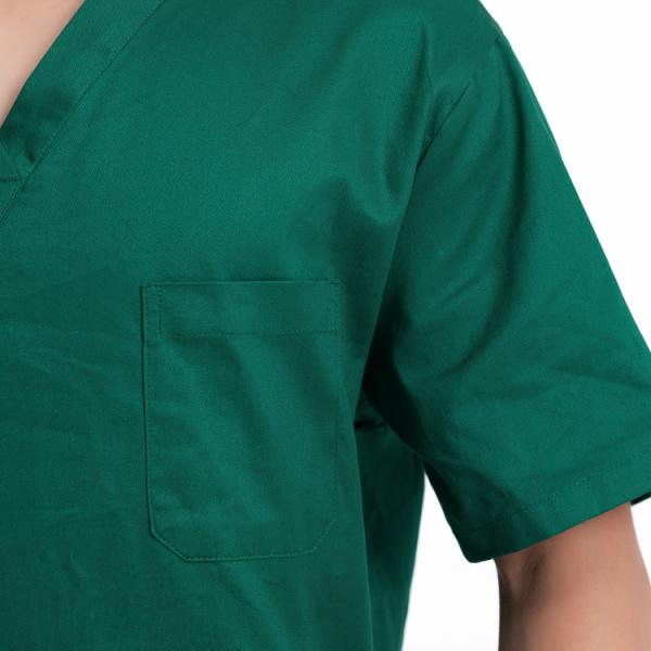 Blue Medical Scrub Suit Long Sleeve XS-3XL Industrial,Healthcare Center